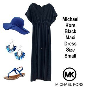 Michael Kors Black Maxi Dress Size S Small